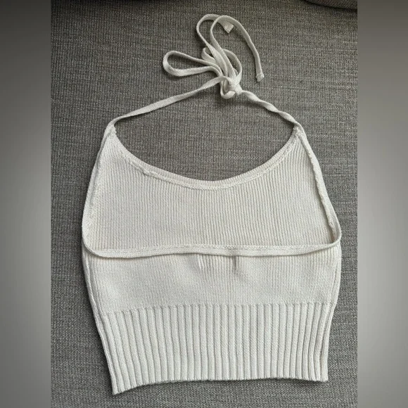 La Hearts Ivory Knit Sweater - Picture 2 of 5